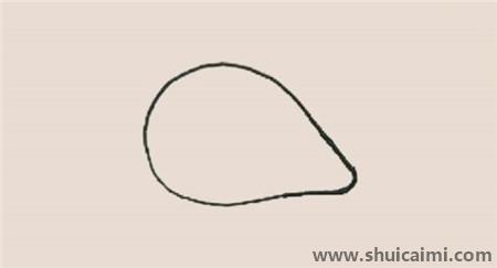 烤鸡腿儿童简笔画