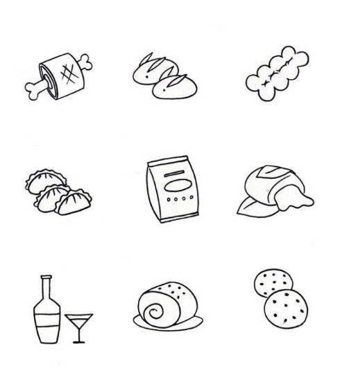 零食的简笔画图片大全 零食的简笔画怎么画