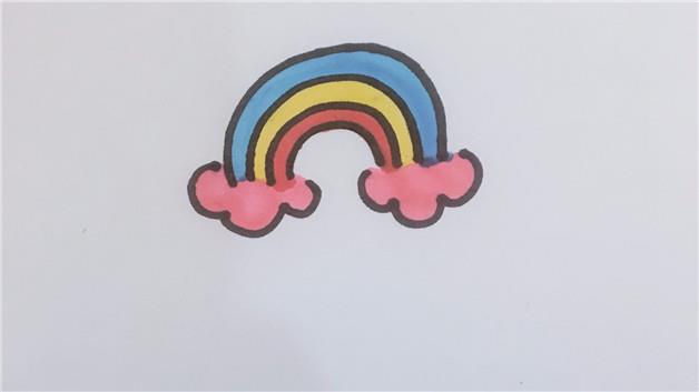 彩虹简笔画怎么画 彩虹简笔画简单又好看