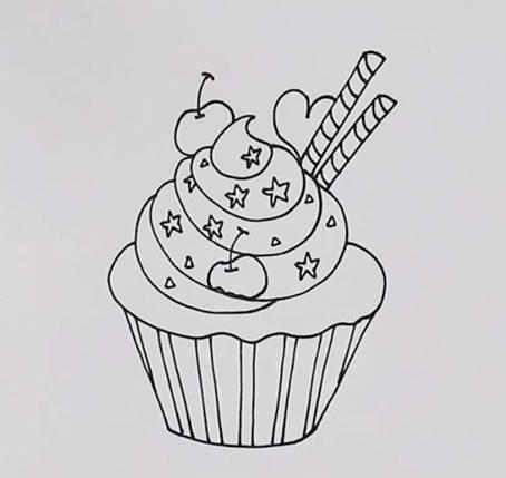 雪糕简笔画 雪糕简笔画图片大全