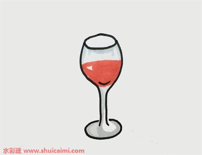 酒杯简笔画怎么画画法