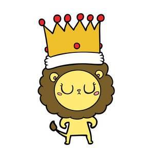 狮子的简笔画 狮子的简笔画简单霸气