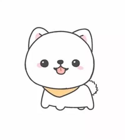 狗怎么画简笔画图片大全 狗怎么画简笔画