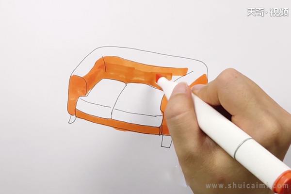 沙发简笔画怎么画 沙发简笔画简单又好看