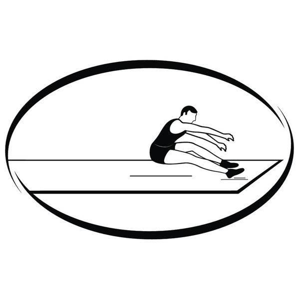 跳远简笔画 跳远简笔画儿童画