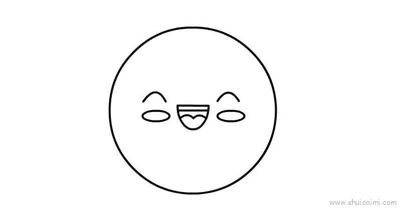 盘子儿童画怎么画 盘子简笔画顺序