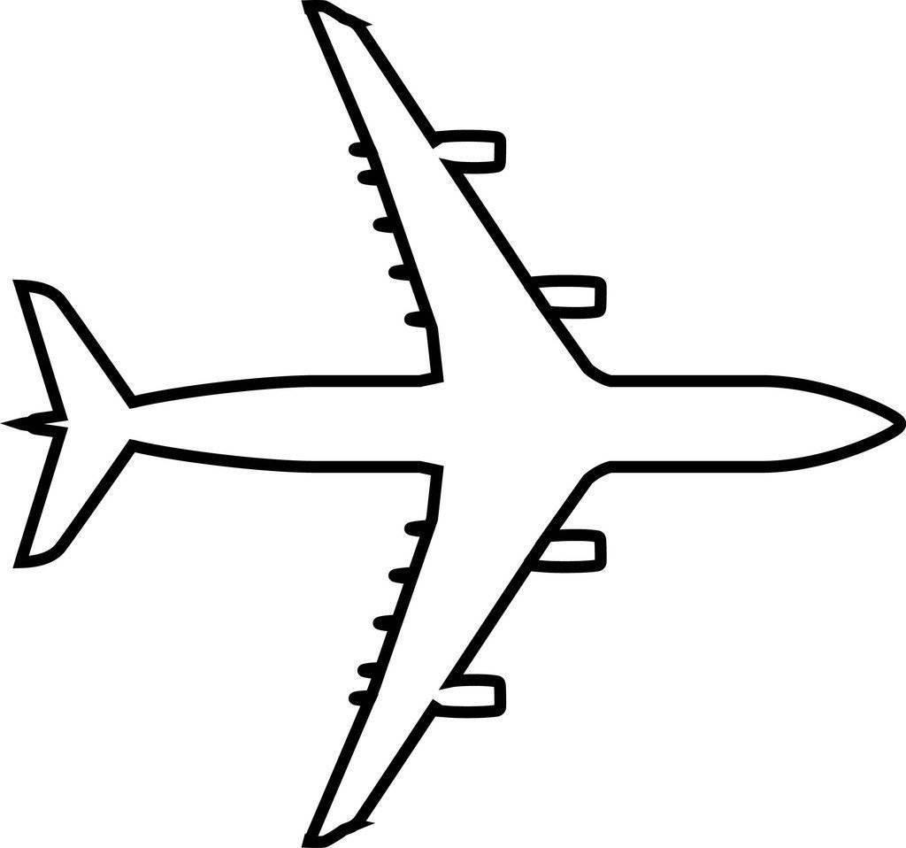 飞机怎么画简笔画 简单的飞机怎么画简笔画