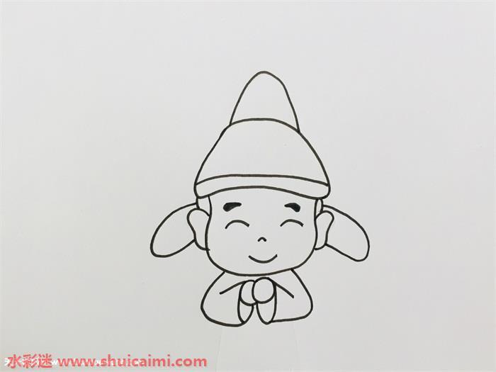 诗人李白怎么画 诗人李白简笔画图片大全彩色