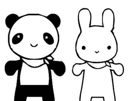 可爱的动物简笔画 可爱的动物简笔画彩色