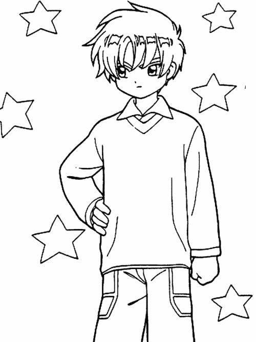 帅气的男生简笔画 帅气的男生简笔画怎么画