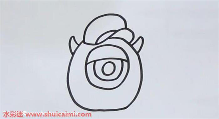 怪兽大学怎么画 怪兽大学简笔画简单好看