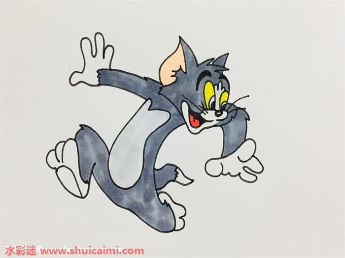 汤姆猫怎么画 汤姆猫简笔画简单又漂亮
