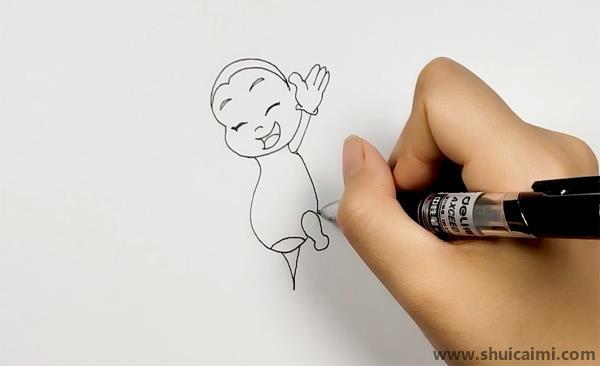 蜜蜂儿童画怎么画 可爱彩色蜜蜂简笔画画法