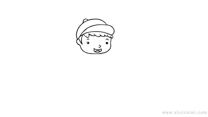 清洁工简笔画怎么画 清洁工简笔画步骤