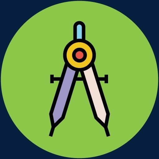 圆规简笔画 圆规简笔画拟人