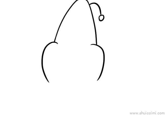 爆笑虫子儿童画怎么画 爆笑虫子简笔画步骤