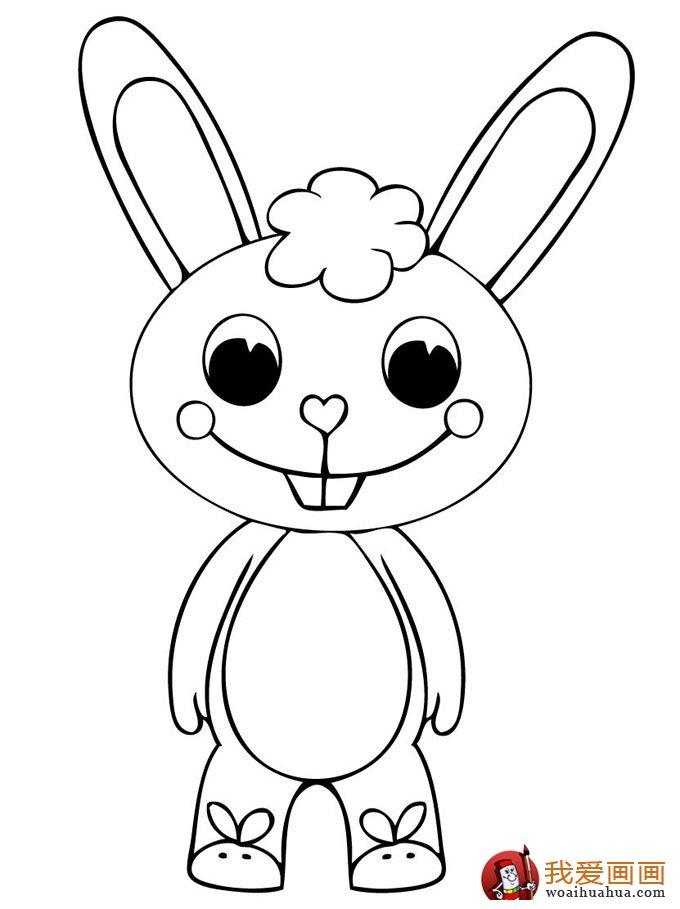 幼儿图片大全卡通小动物超可爱简笔画怎么画 幼儿图片大全卡通小动物超可爱简笔画步骤