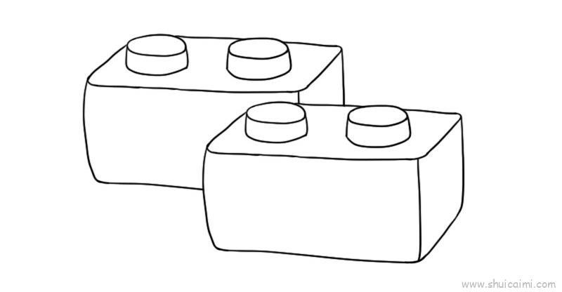儿童节积木儿童画怎么画 儿童节积木简笔画画法