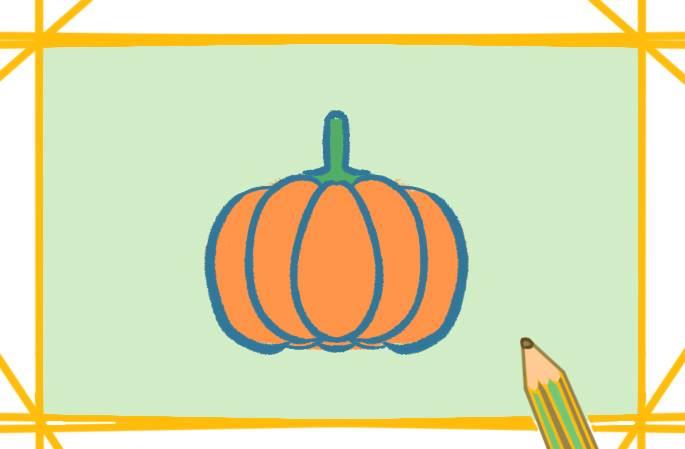 南瓜简笔画 南瓜简笔画儿童画法