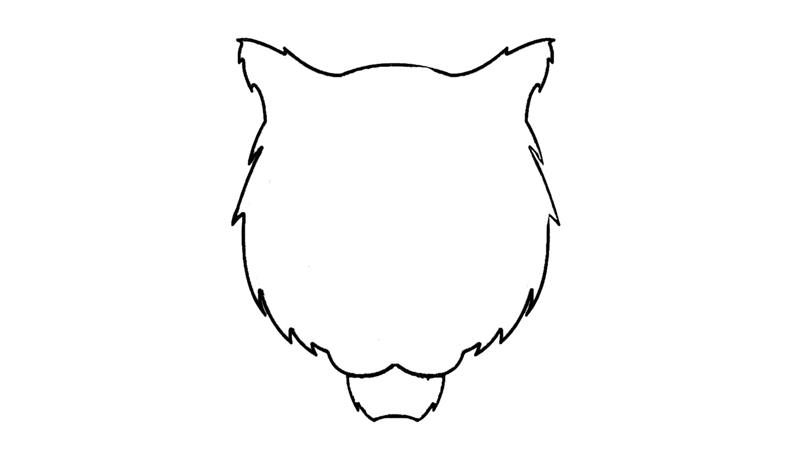 老虎头简笔画怎么画 老虎头简笔画简单又好看