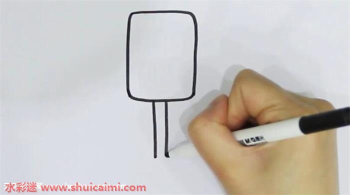 锅铲怎么画 锅铲简笔画简单好看带颜色