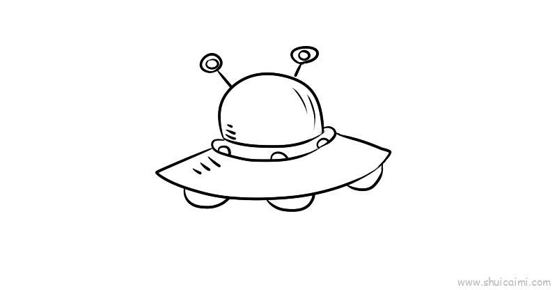 科幻画儿童画怎么画 科幻画简笔画顺序