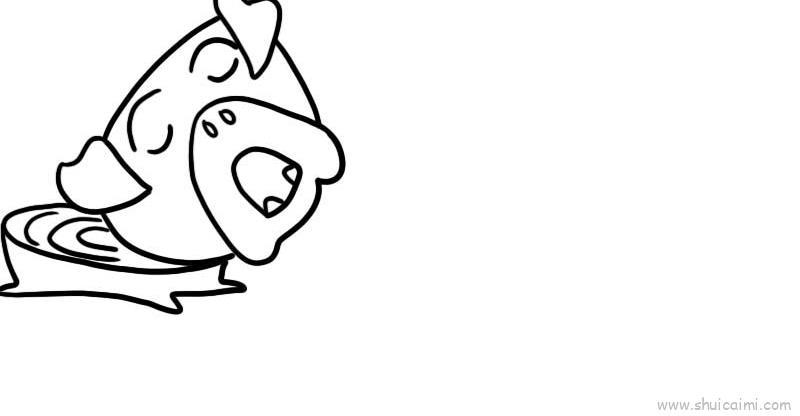 贪睡儿童画怎么画 贪睡简笔画简单又好看