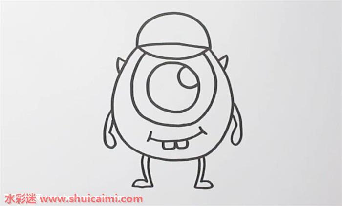 大眼仔怎么画 大眼仔简笔画简单