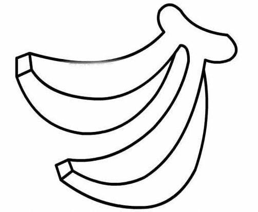 香蕉简笔画图片大全 香蕉简笔画图片大全彩色