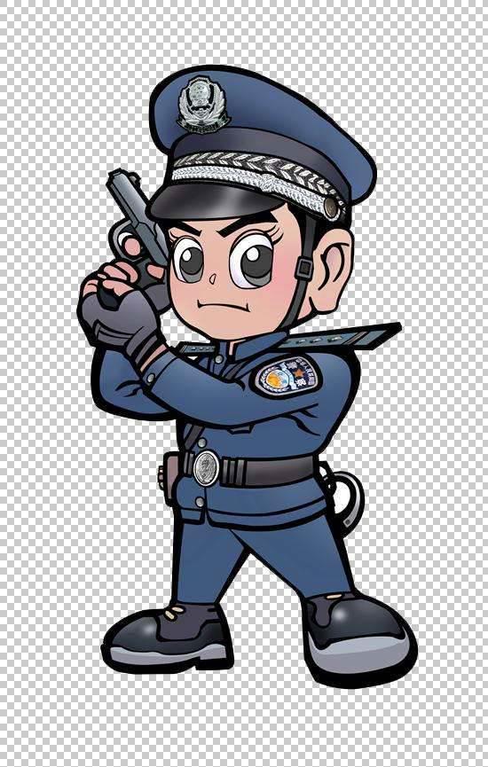 警察简笔画 警察简笔画图片大全