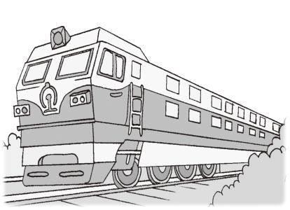 简笔画火车 简笔画火车头