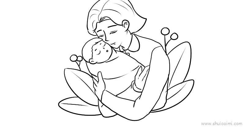 母亲节儿童画怎么画 母亲节简笔画图片大全