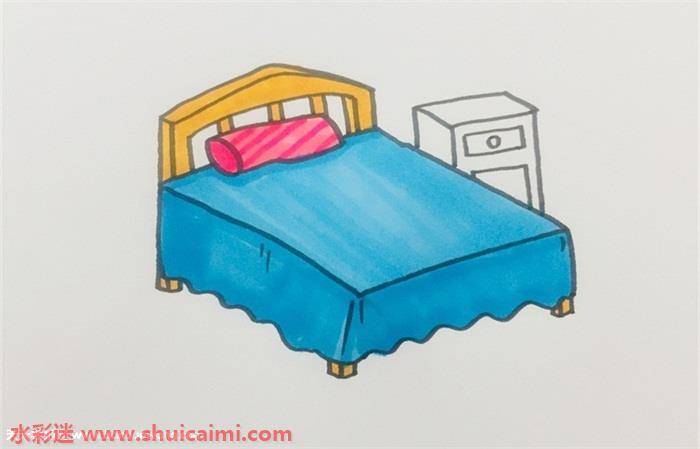 卧室怎么画 卧室简笔画漂亮卡通