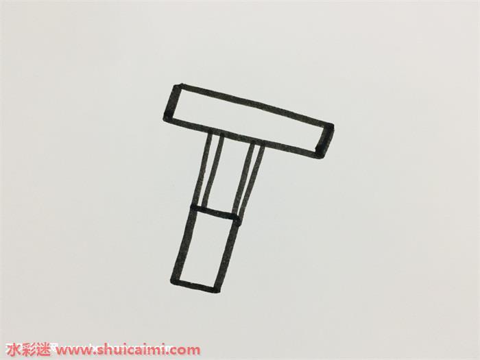 铲子怎么画 铲子简笔画图片带颜色