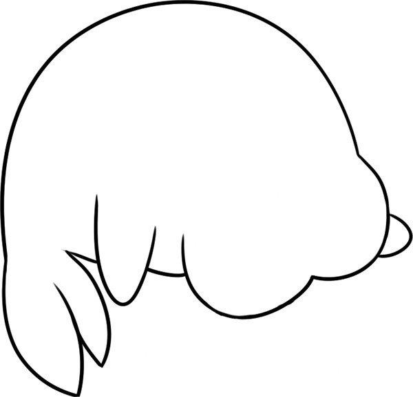 哭泣的海狮简笔画怎么画 哭泣的海狮简笔画步骤