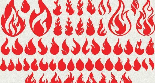 火苗简笔画 火苗简笔画图片