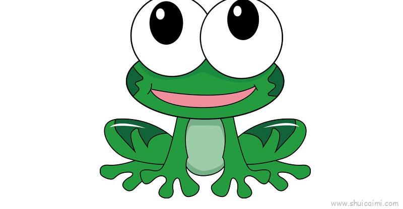 青蛙儿童画怎么画 青蛙简笔画顺序