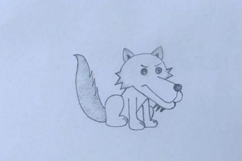 大灰狼简笔画图片大全 大灰狼简笔画图片大全可爱