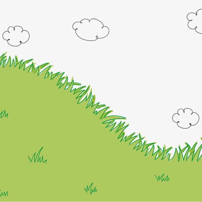 草地简笔画 草地简笔画带颜色带花