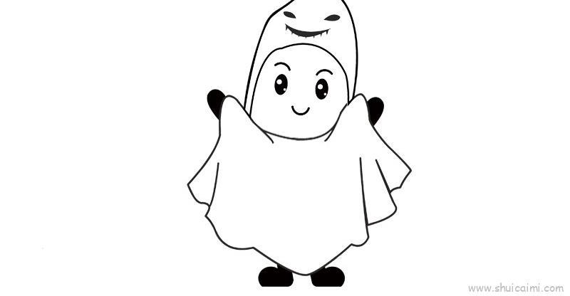 万圣节儿童画怎么画 万圣节简笔画简单