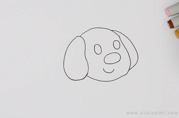 狗简笔画怎么画 狗简笔画好看