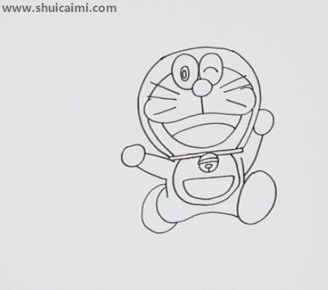 机器猫简笔画怎么画 机器猫简笔画图片