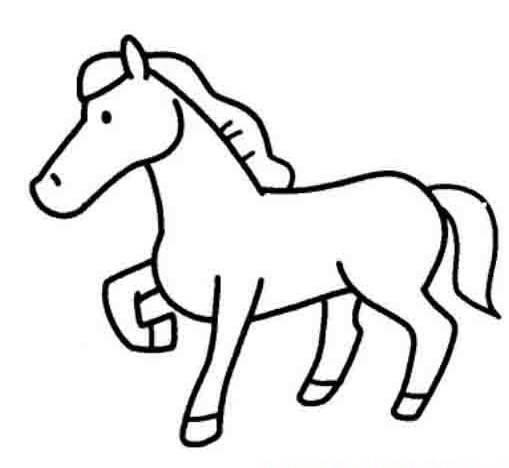 少儿简笔画大全图片 少儿简笔画大全图片小动物 可爱