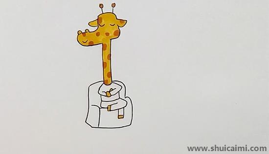 鹿先生儿童画怎么画 彩色鹿先生简笔画简单又好看