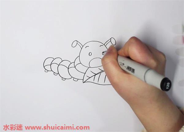 蚕宝宝怎么画 蚕宝宝简笔画漂亮卡通
