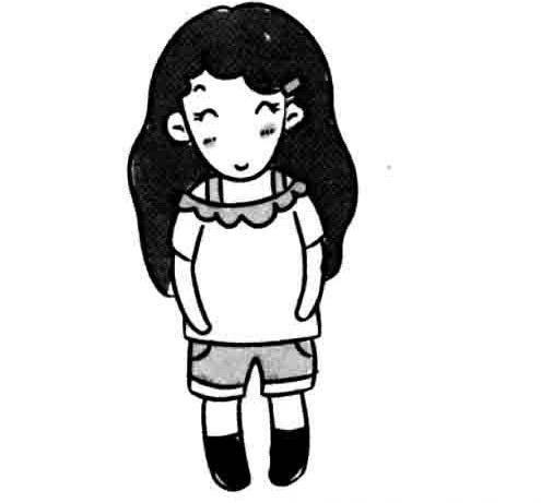 姐姐简笔画 姐姐简笔画头像