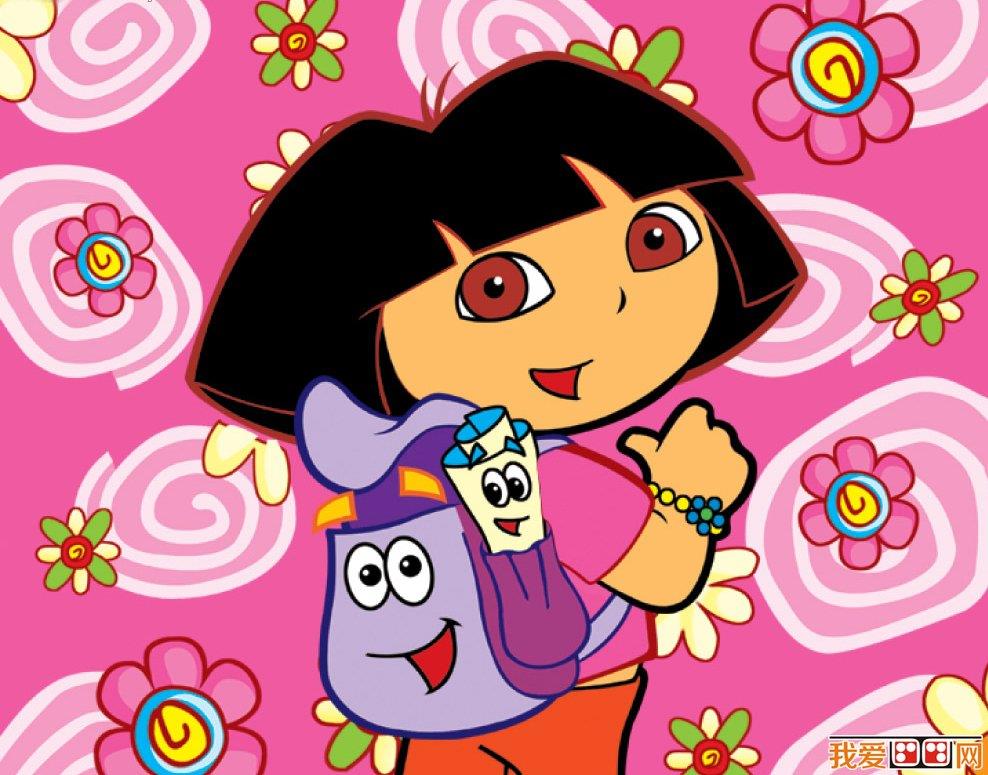 爱探险的朵拉欣赏简笔画怎么画 爱探险的朵拉欣赏简笔画好看