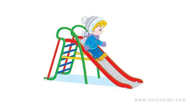滑滑梯简笔画怎么画 滑滑梯简笔画好看