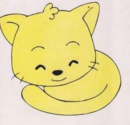 猫头的简笔画图片大全 猫头的简笔画图片大全可爱