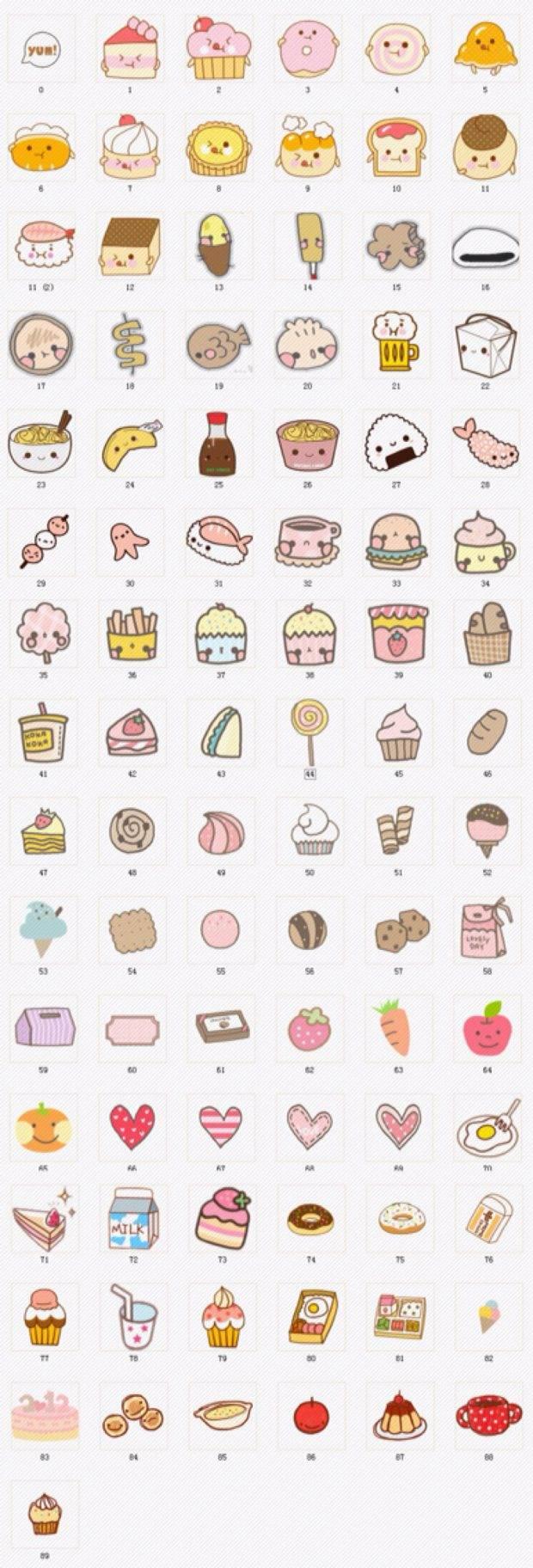 食物简笔画 食物简笔画零食